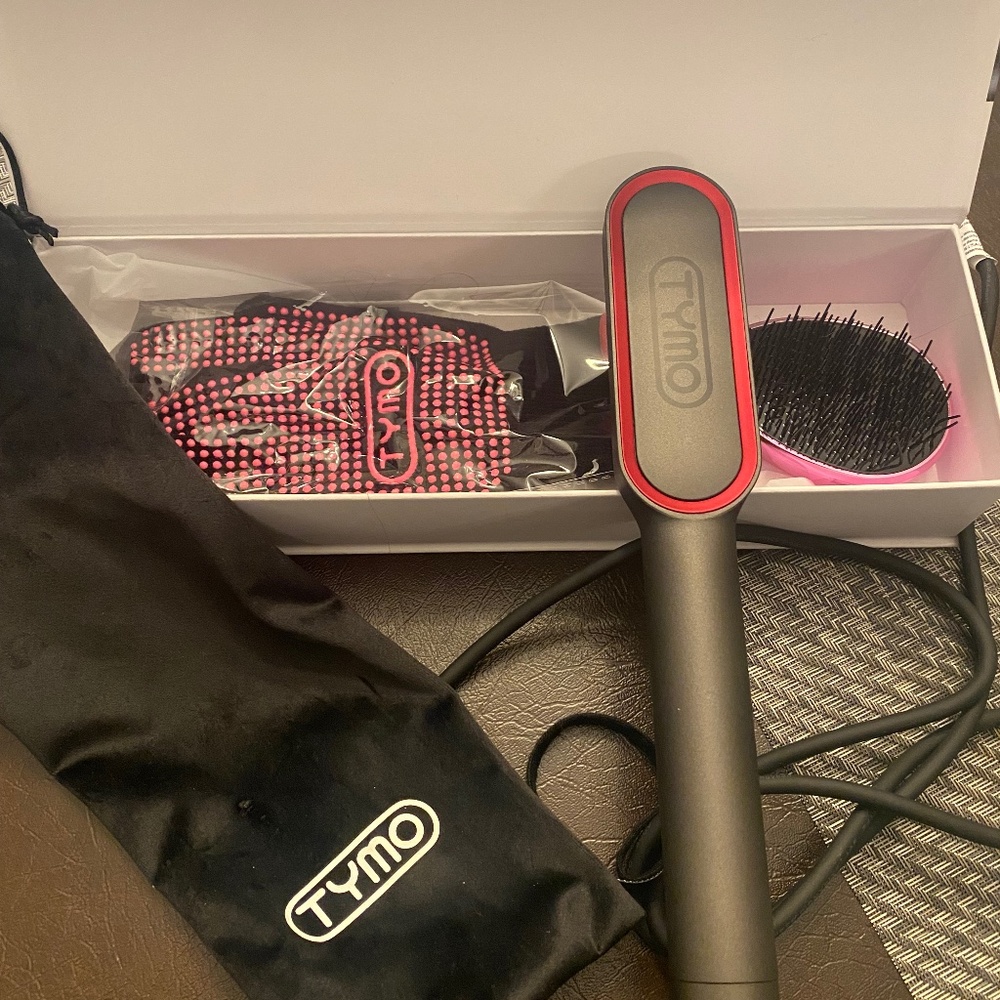 Tymo Ring Plus Ionic Hair Straightening Comb